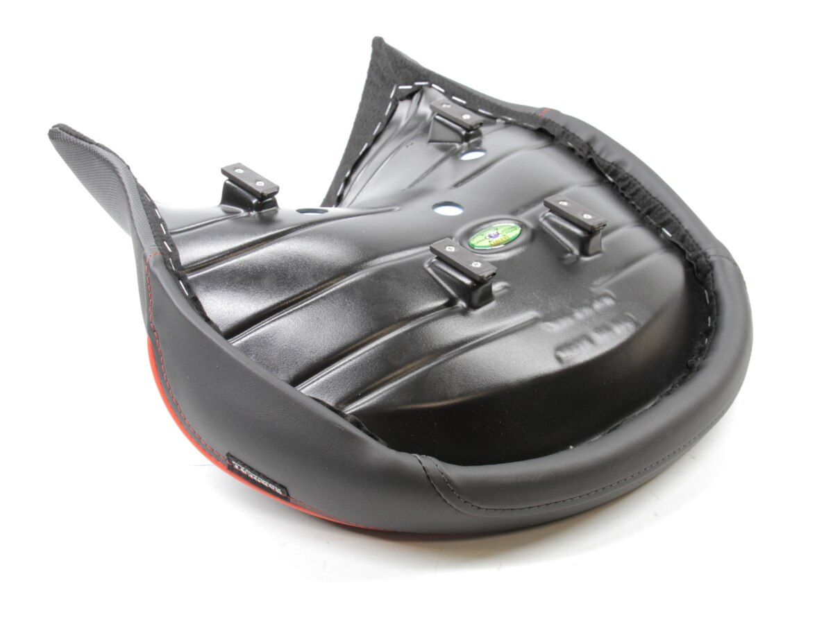 World Sport Motorcycle Seat for the Can-Am Ryker with patented magnetic fasteners.